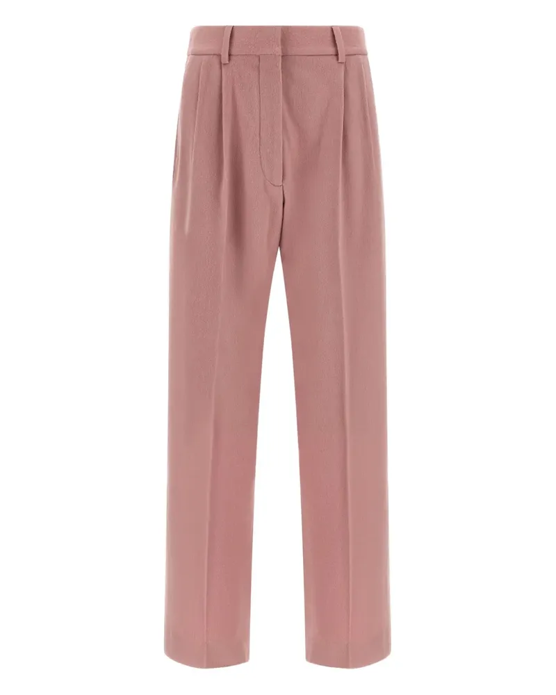 Blazé Milano Klassische Bundfaltenhose - Rosa Rosa