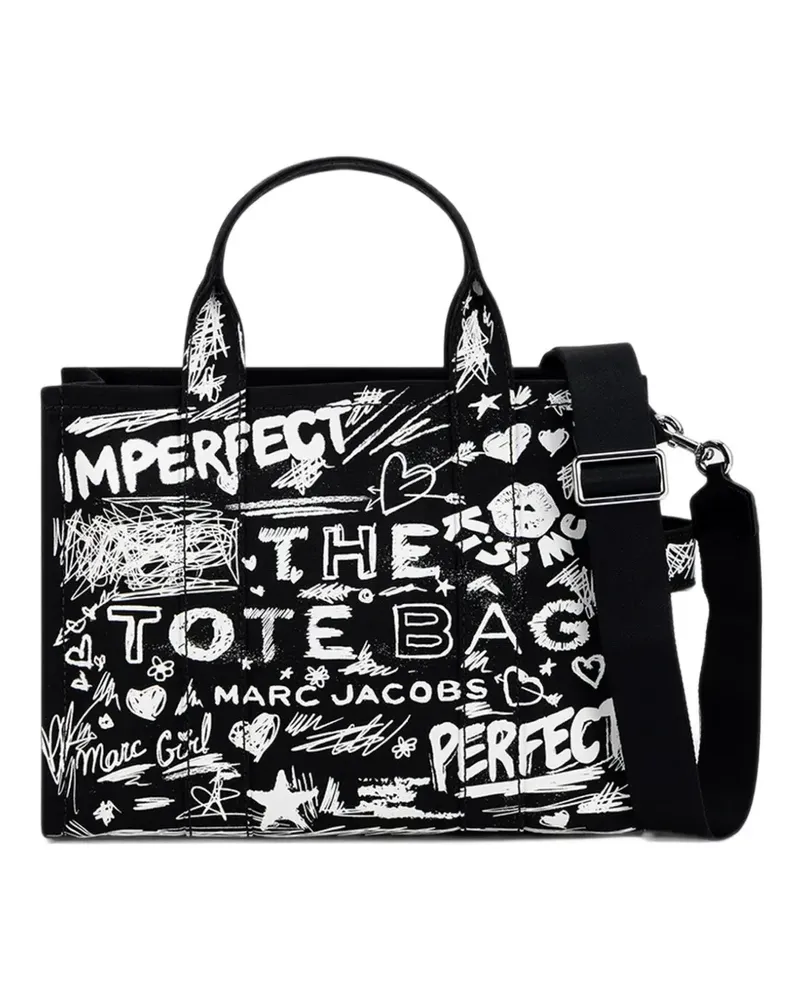 Marc Jacobs The Tote graffiti-print bag - Schwarz Schwarz