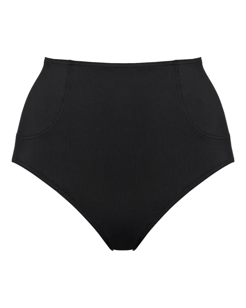 Eres Mister Bikinihöschen mit hohem Bund - Schwarz Schwarz