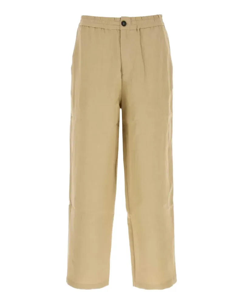 Le Kasha 1918 elasticated-waistband trousers - Nude Nude