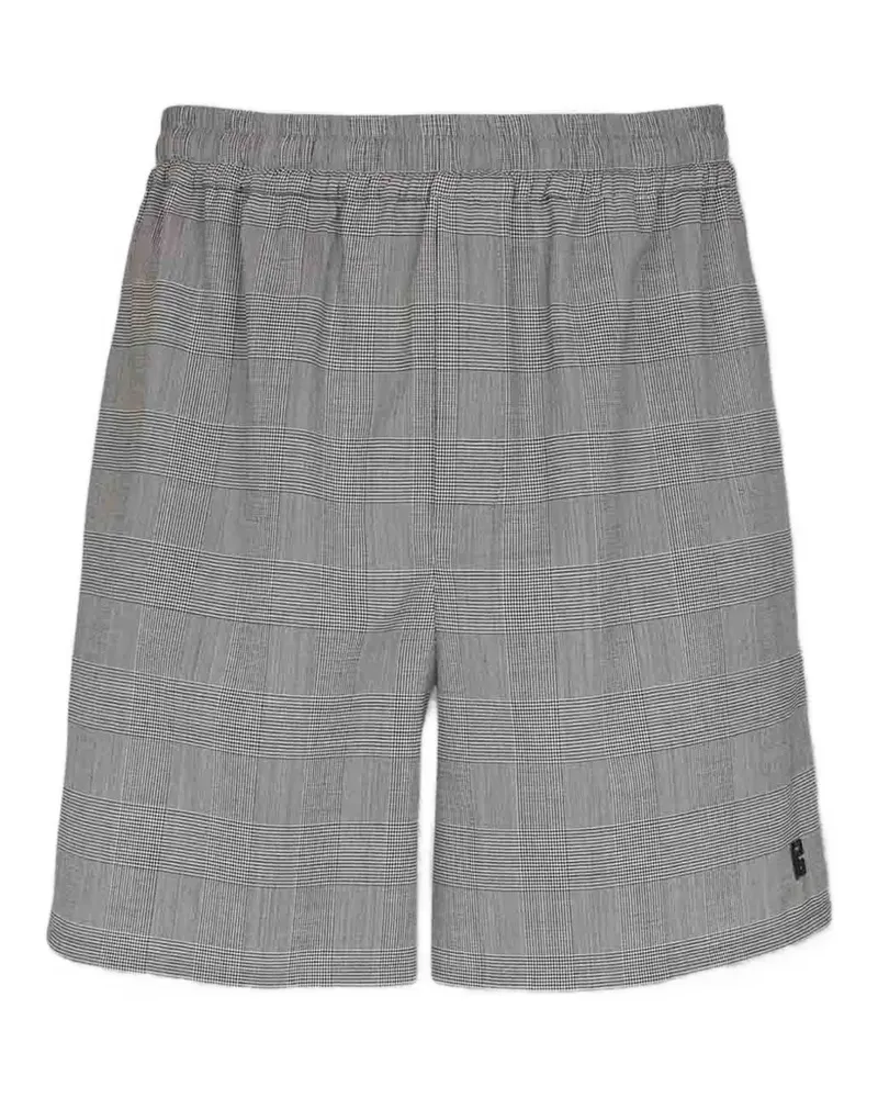 Balmain prince of wales shorts - Grau Grau