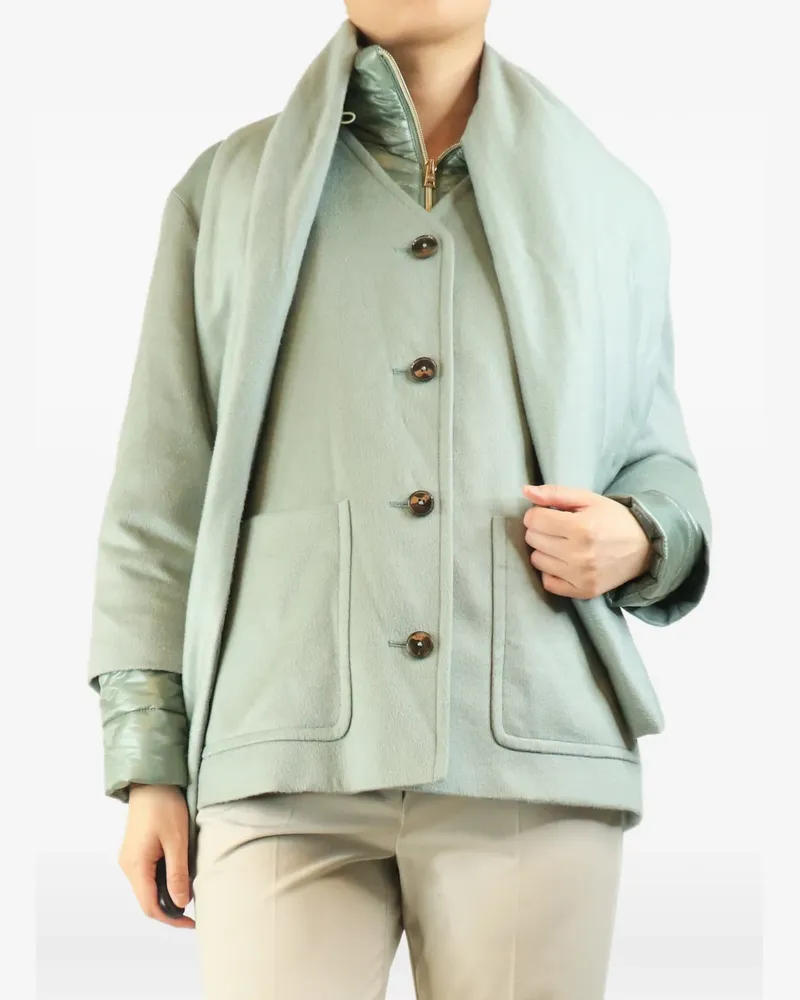 Herno Jacke mit Steppfutter - Grün Grün