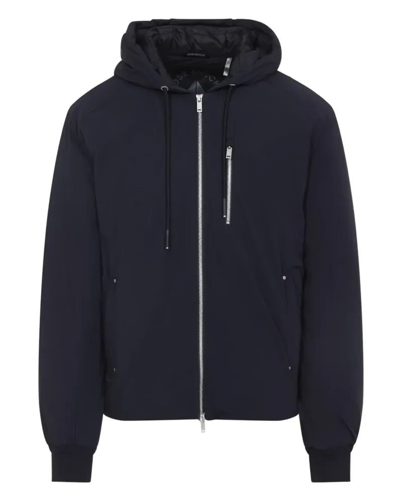 Moose Knuckles hooded zip jacket - Blau Blau
