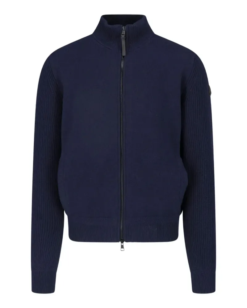Moncler Cardigan aus Wolle und Kaschmir - Blau Blau