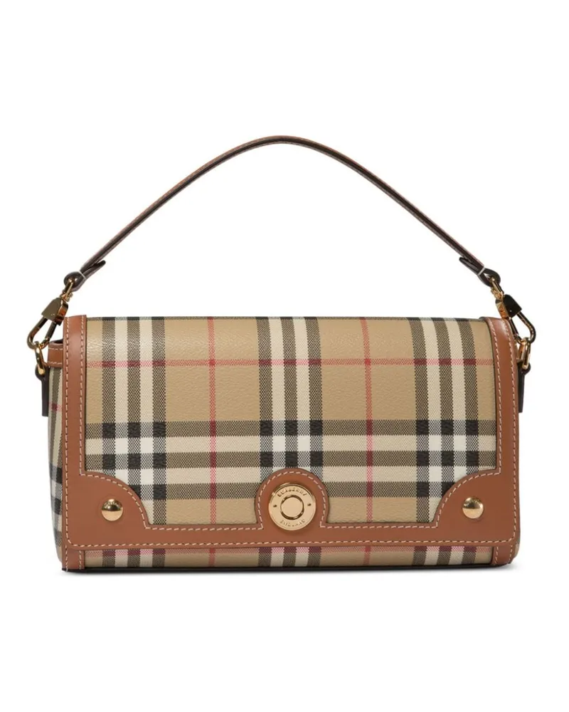 Burberry Schultertasche mit Vintage-Check - Nude Nude