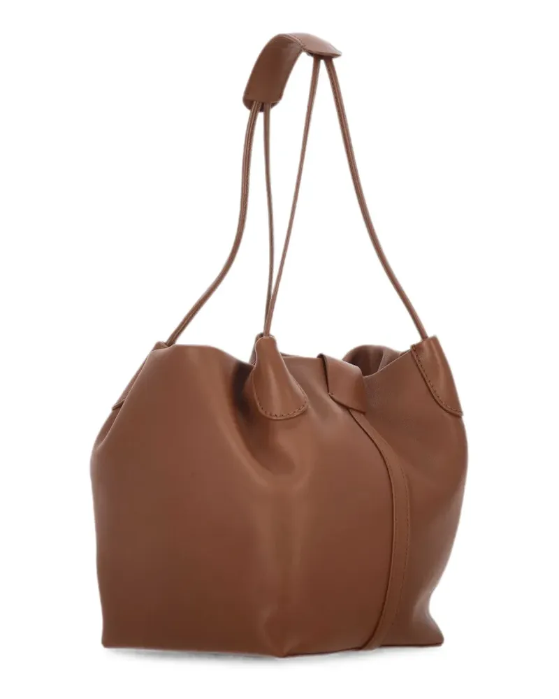 Loro Piana lambskin tote bag - Braun Braun