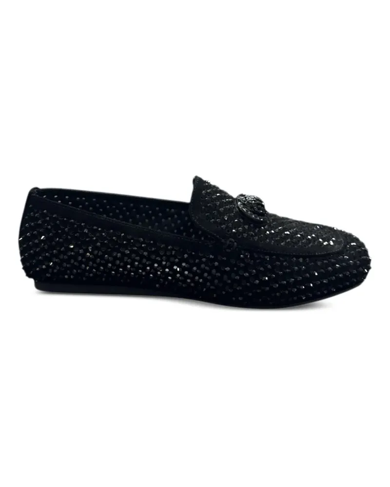 Kurt Geiger Loafer mit Kristallen - Schwarz Schwarz