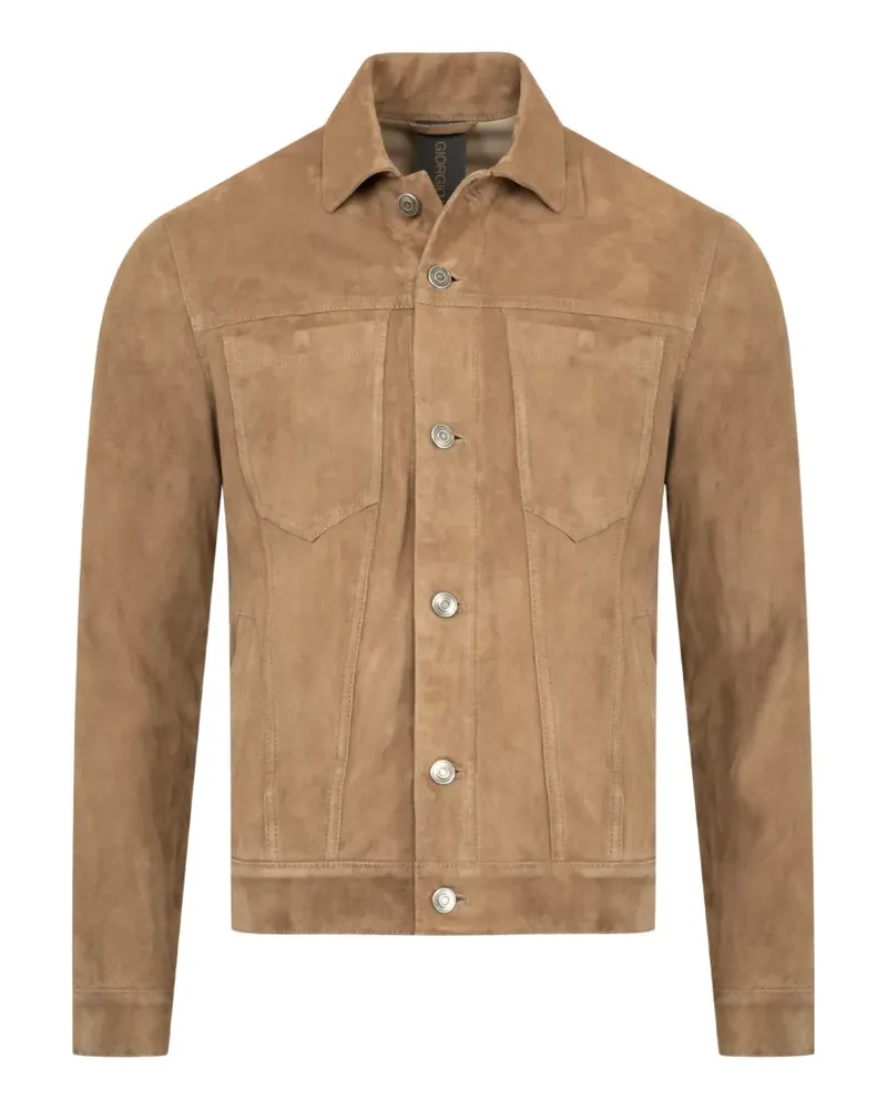 Giorgio Brato patch-pocket jacket - Nude Nude