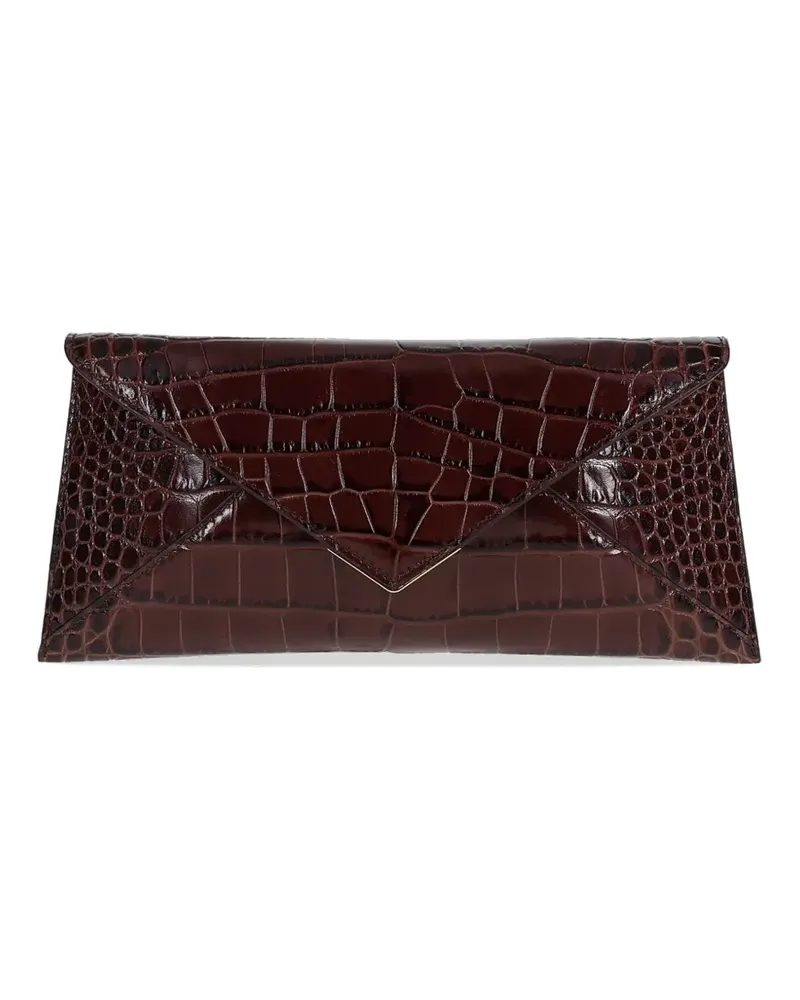 Tyler Ellis Lee Lineage clutch bag - Braun Braun