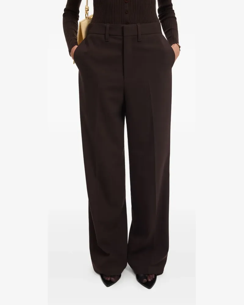 AERON Klassische Hose - Braun Braun