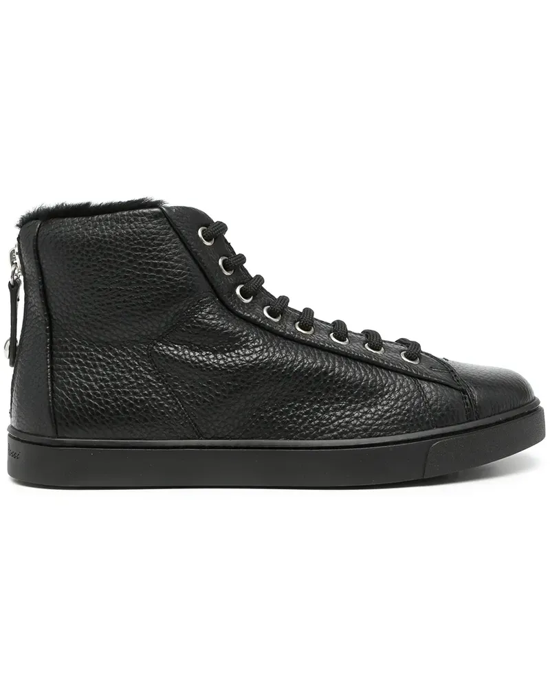 Gianvito Rossi High-Top-Sneakers - Schwarz Schwarz