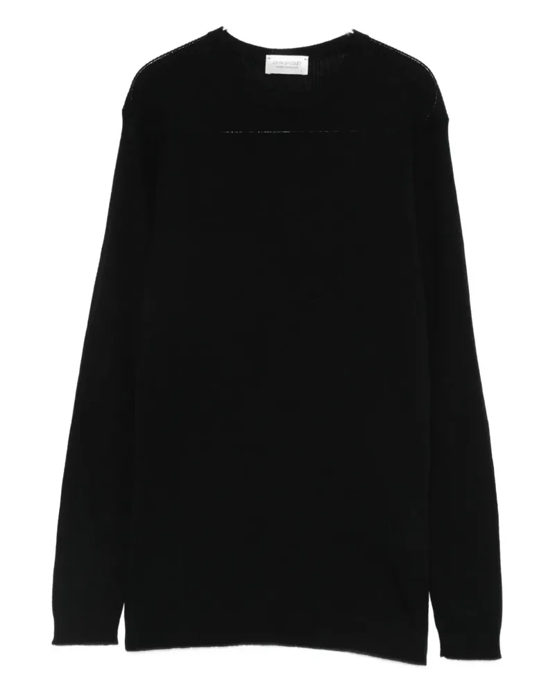 John Smedley Nolah sweater - Schwarz Schwarz