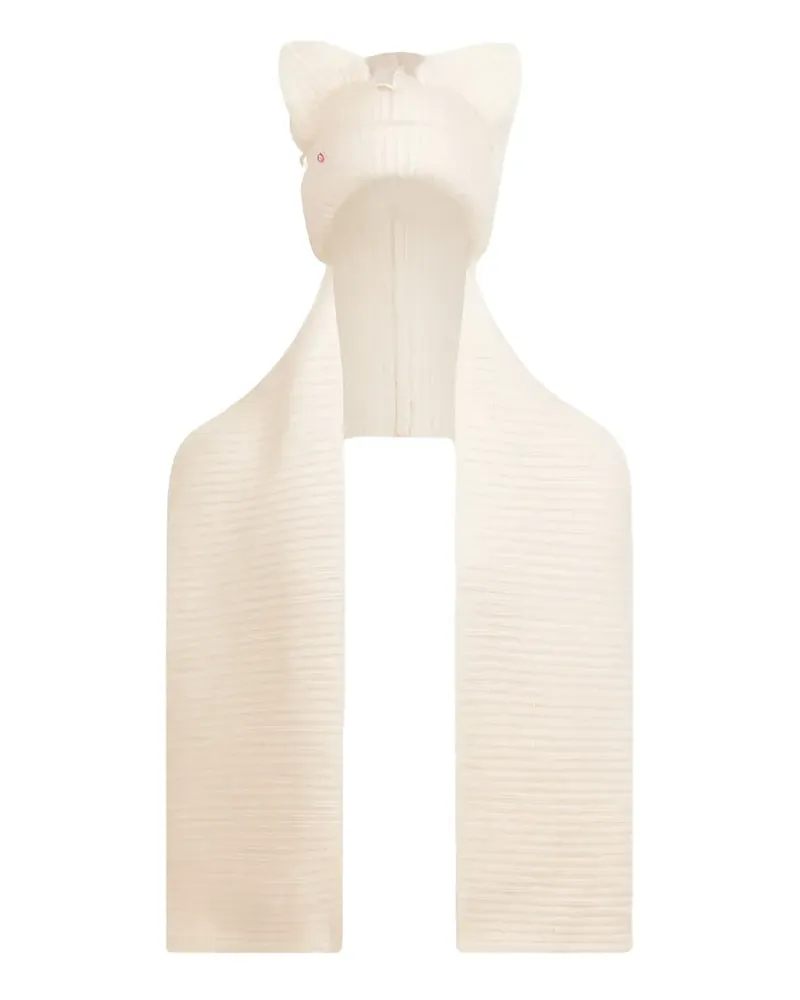 Charles Jeffrey Loverboy Gestrickte Beanie mit Ohren - Nude Nude