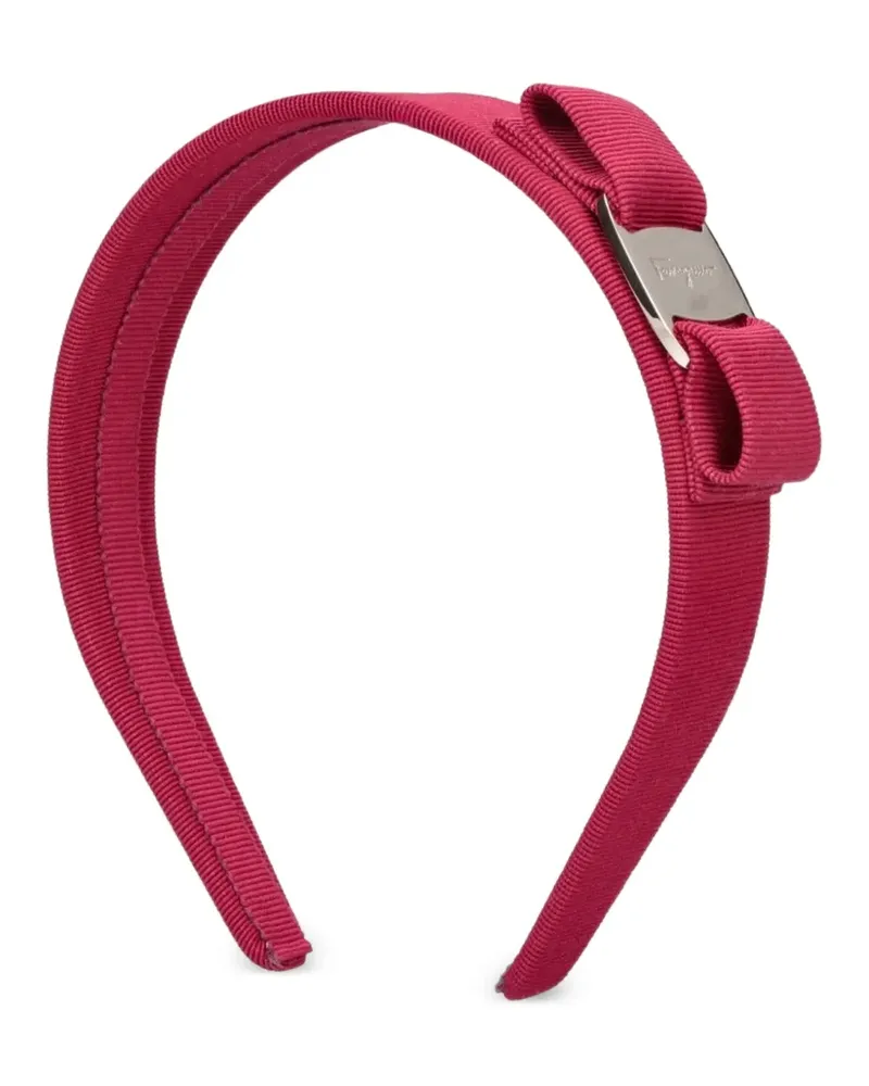 Ferragamo Stirnband mit Schleife - Rot Rot