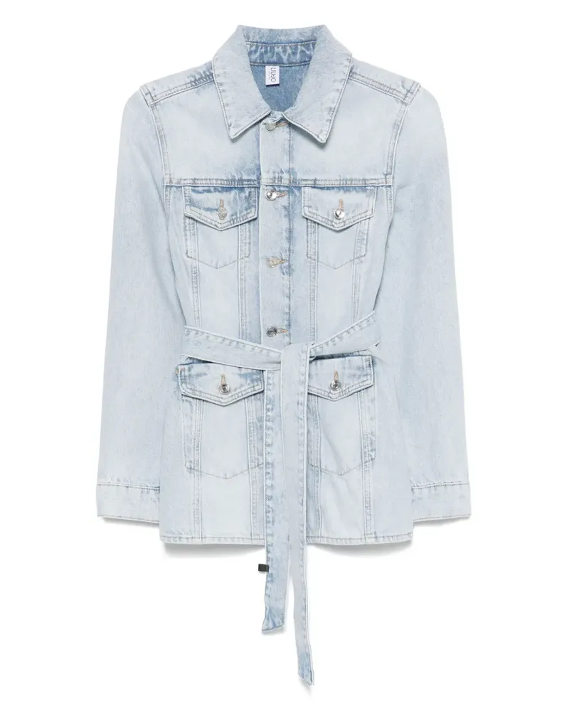 Liu Jo Klassische Jeansjacke - Blau Blau