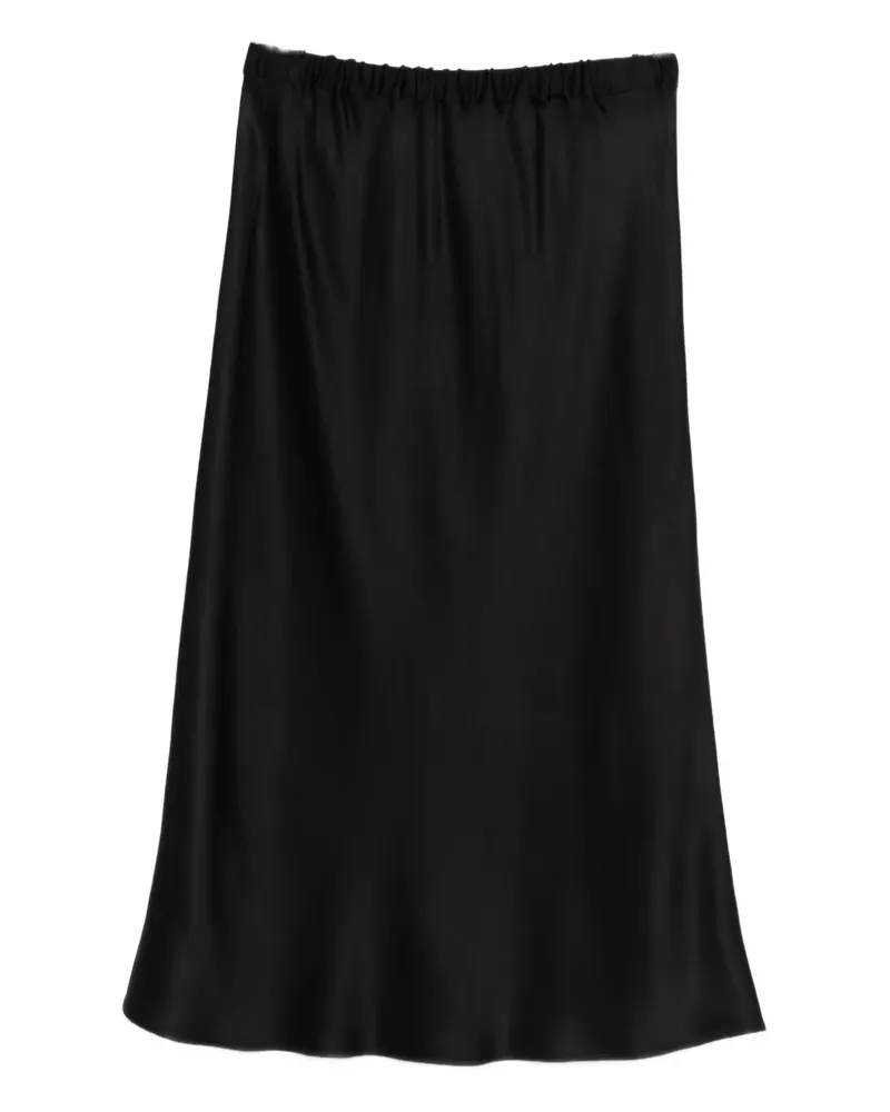 Antonelli Firenze Orinoco elasticated midi skirt - Schwarz Schwarz