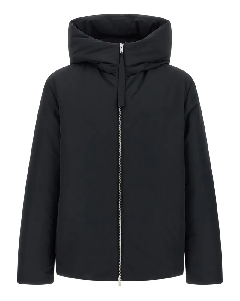 Jil Sander hooded padded jacket - Schwarz Schwarz