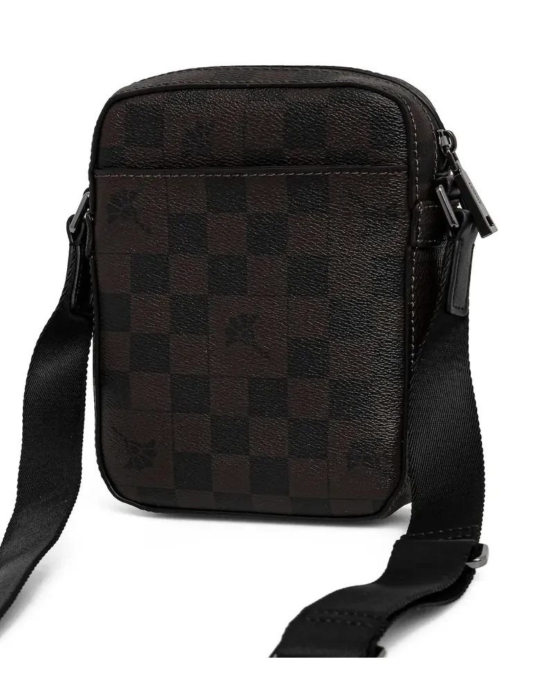 JOOP! Kuriertasche mit Karomuster - Schwarz Schwarz