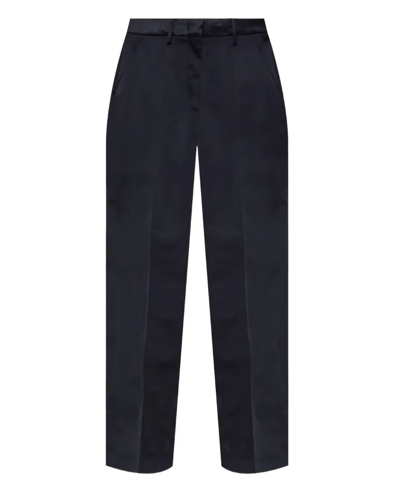Etro Hose aus Satin - Schwarz Schwarz