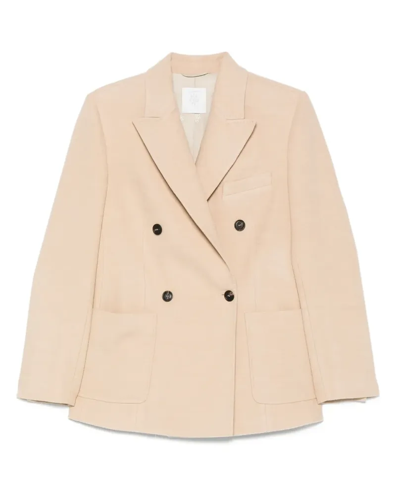 Eleventy Doppelreihige Blazer - Nude Nude
