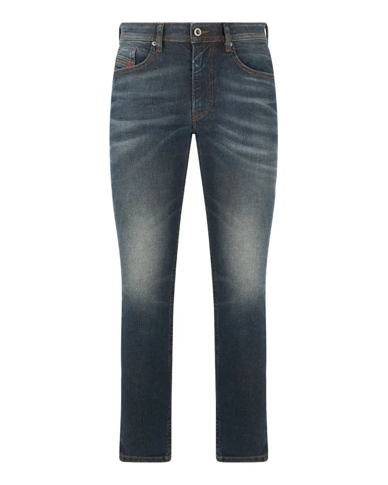 Diesel faded-effect five-pocket jeans - Blau Blau