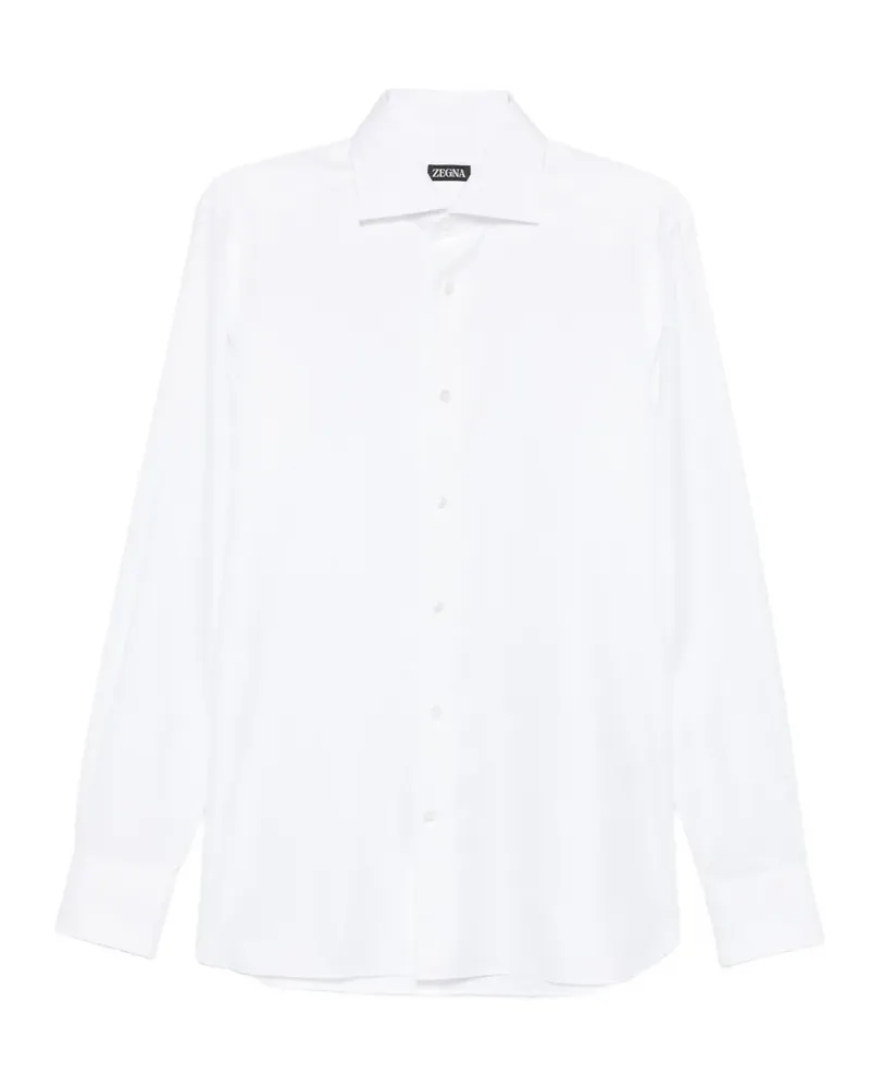 Ermenegildo Zegna long-sleeve shirt - Weiß Weiß