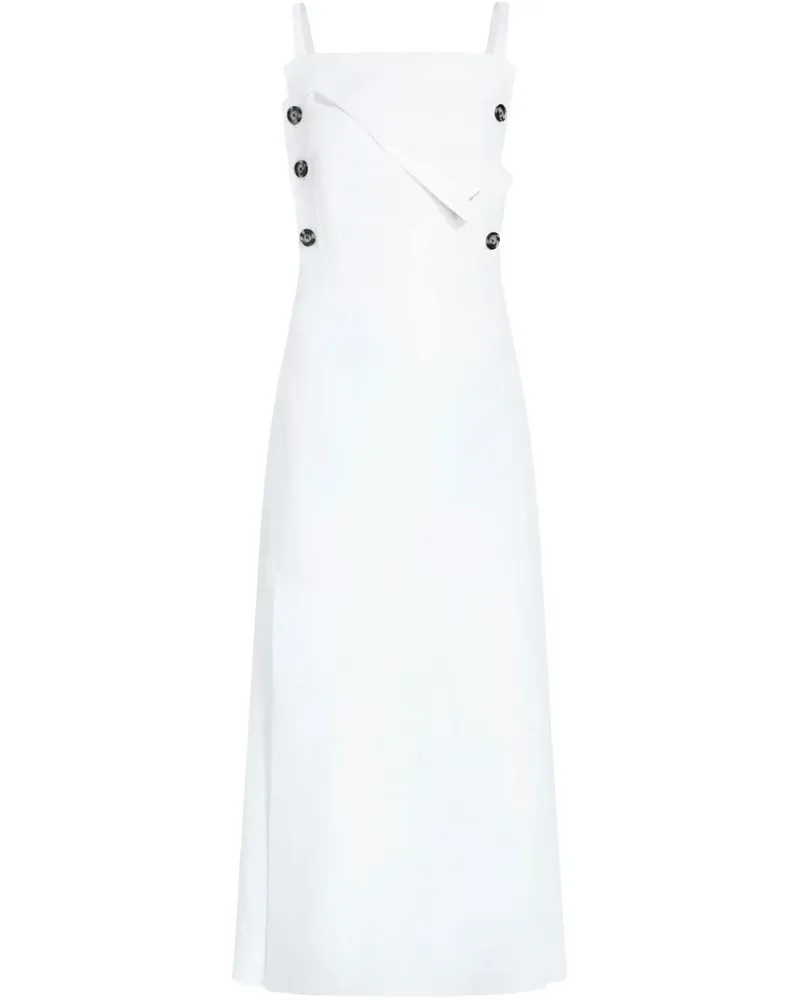 Proenza Schouler Candice Maxikleid - Weiß Weiß