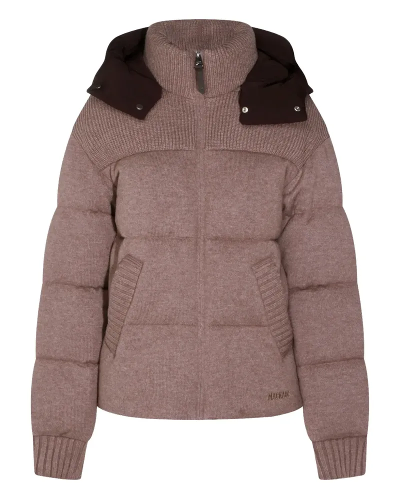 Mackage Griffen hooded puffer jacket - Braun Braun