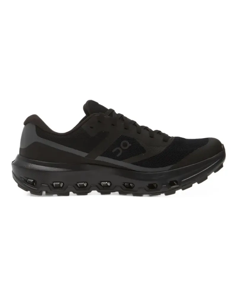 ON Wasserdichte Cloudvista 3 Sneakers - Schwarz Schwarz