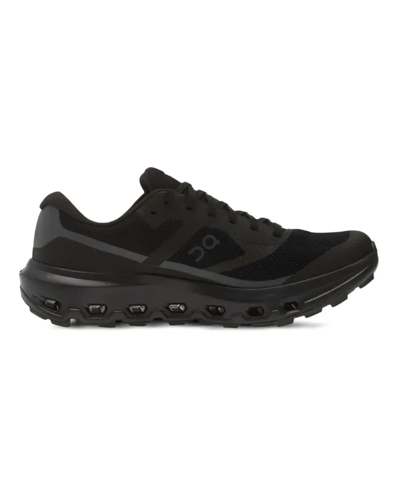 ON Wasserdichte Cloudvista 3 Sneakers - Schwarz Schwarz