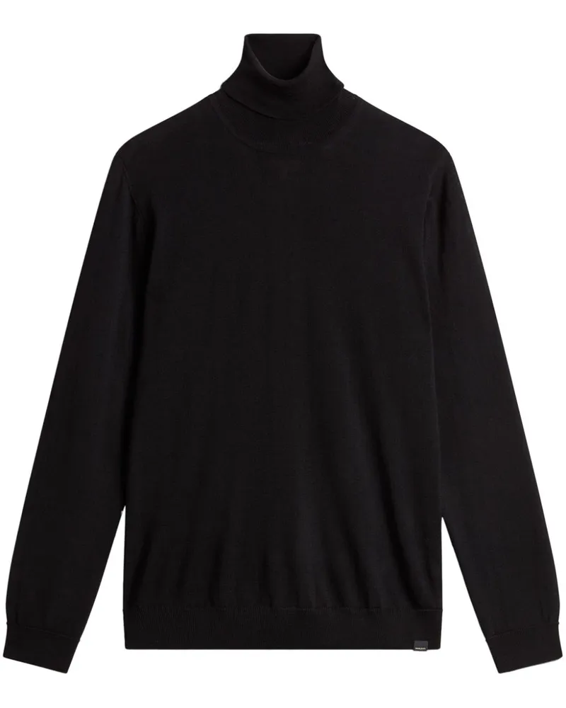 Woolrich Gestrickter Rollkragenpullover - Schwarz Schwarz