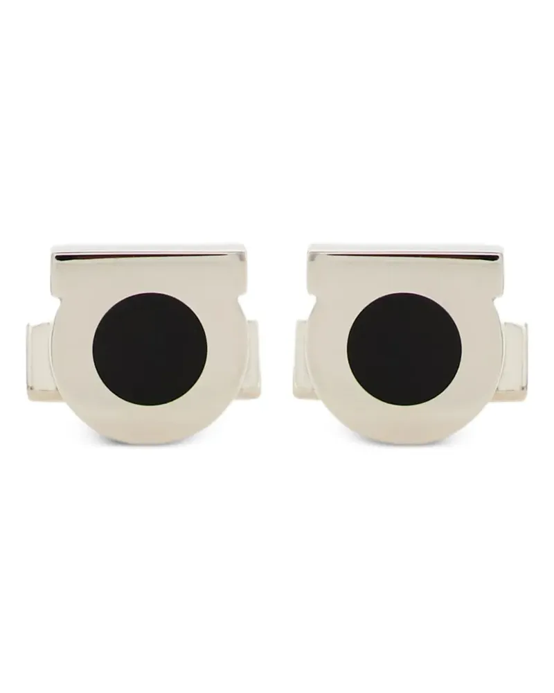 Ferragamo Manschettenknöpfe im Gancini-Design - Silber Silber