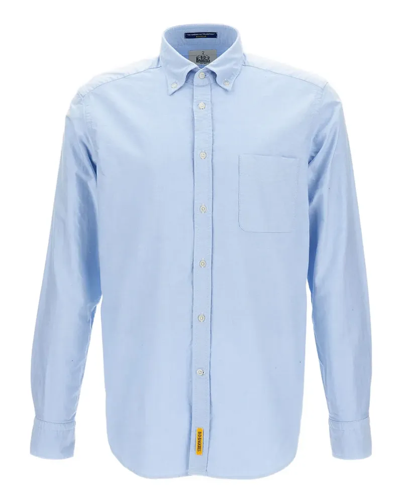 B.D. Baggies button-up cotton shirt - Blau Blau