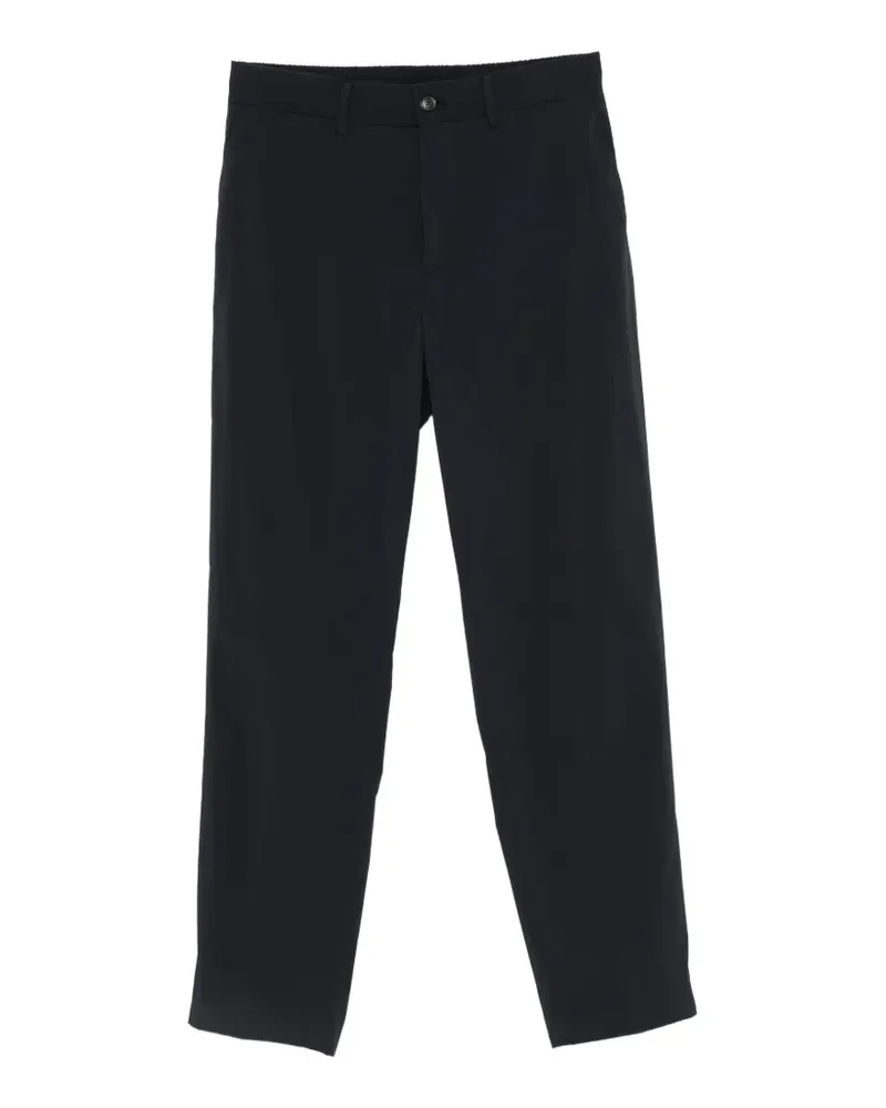 Emporio Armani elasticated-waistband trousers - Blau Blau