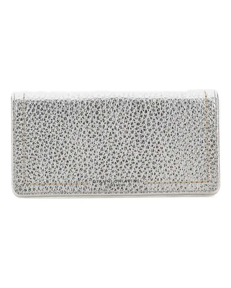 Gianni Chiarini Bubble leather wallet - Silber Silber