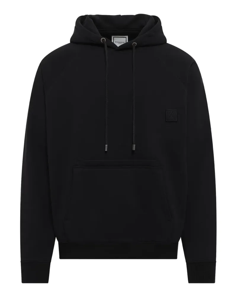 Wooyoungmi back-print hoodie - Schwarz Schwarz