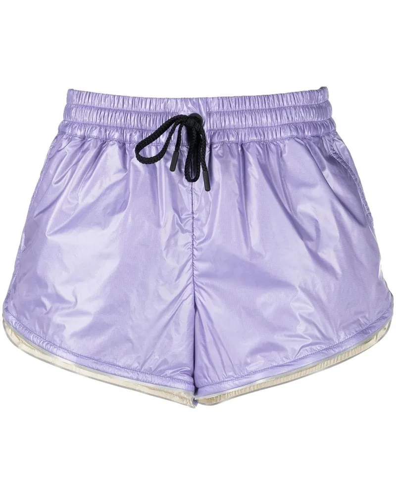 Moncler Joggingshorts mit Kordelzug - Violett Violett
