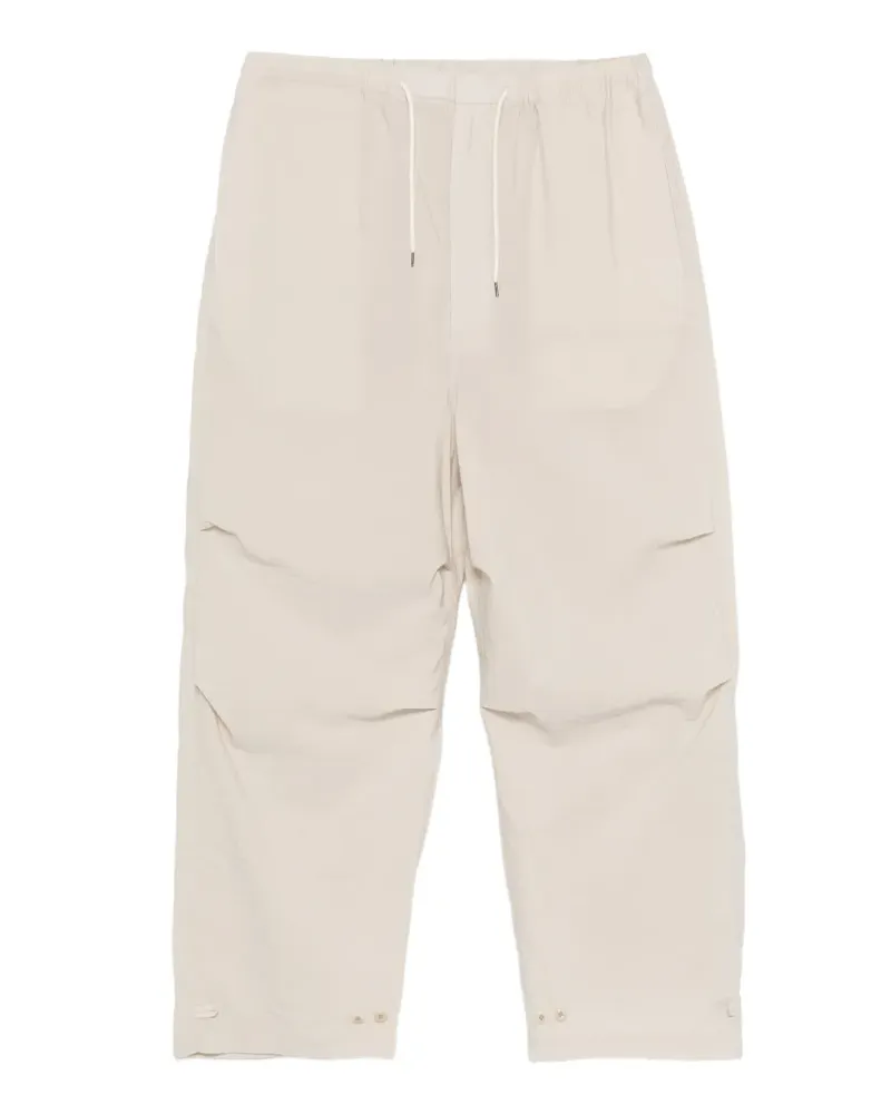 Christophe Lemaire drawstring panel trousers - Nude Nude