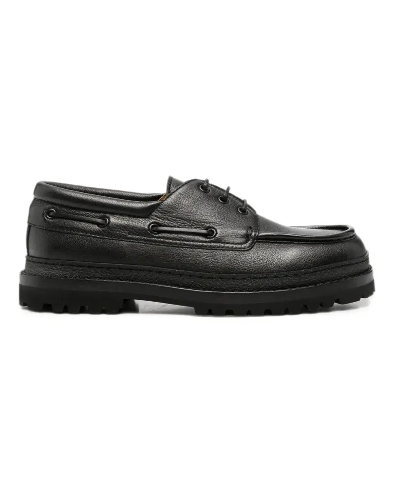 Henderson chunky-sole lace-up shoes - Schwarz Schwarz