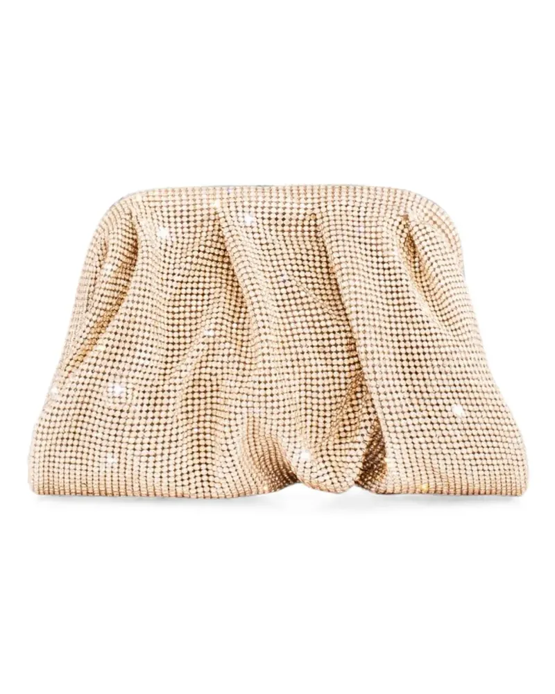 Benedetta Bruzziches Venus Clutch mit Kristallen - Gold Gold