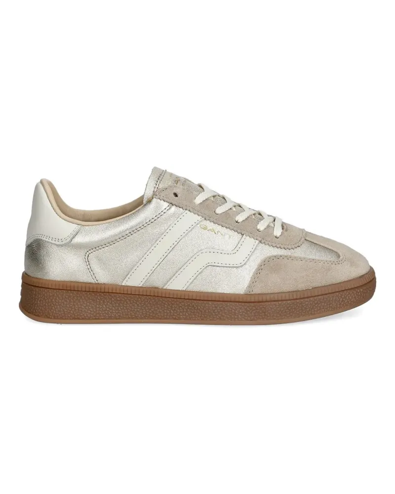 Gant Cuzima Sneakers mit Einsätzen - Gold Gold