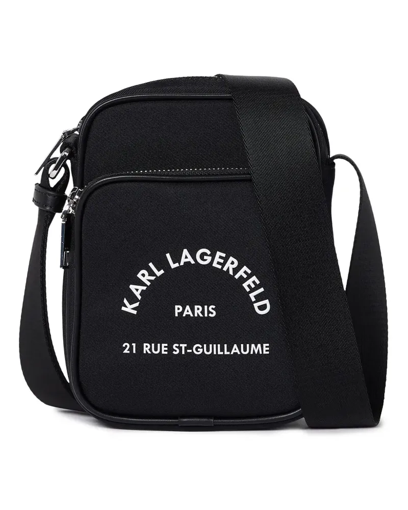 Karl Lagerfeld Rue St. Guillaume Kuriertasche - Schwarz Schwarz