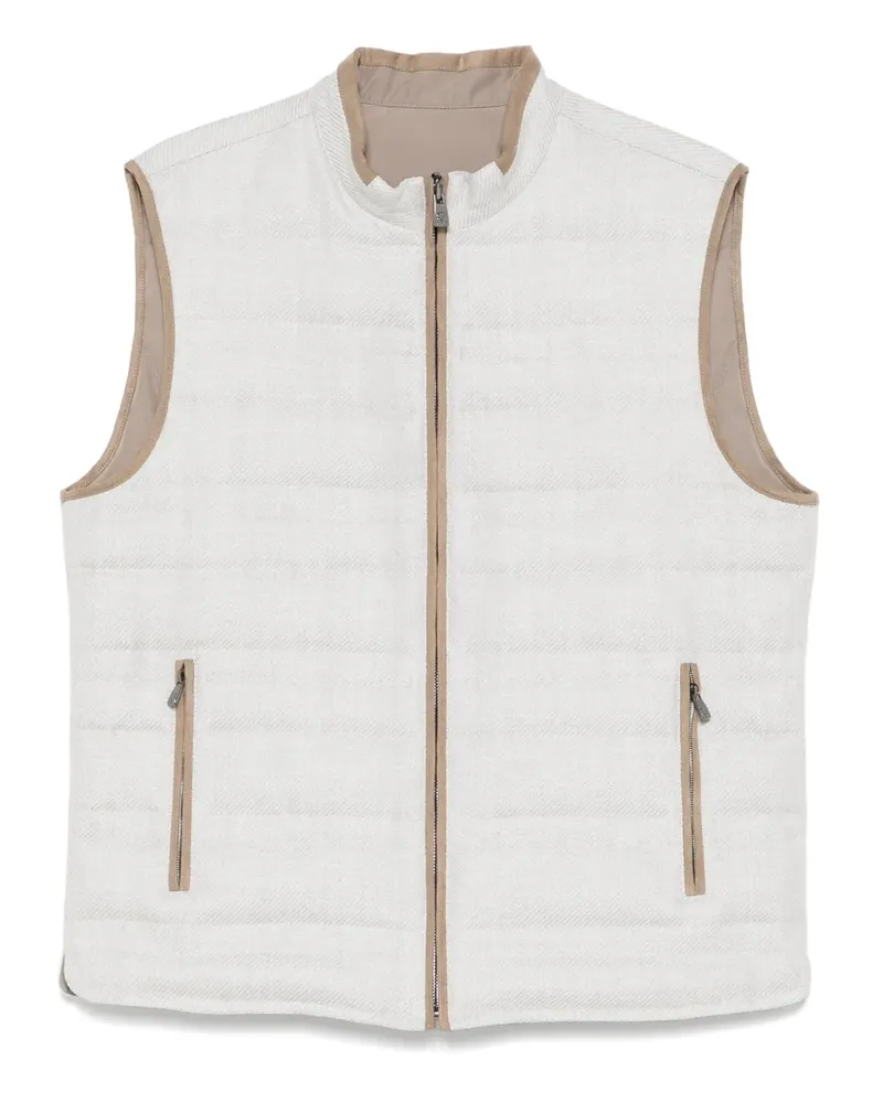 Corneliani Outdoor Weste - Grau Grau