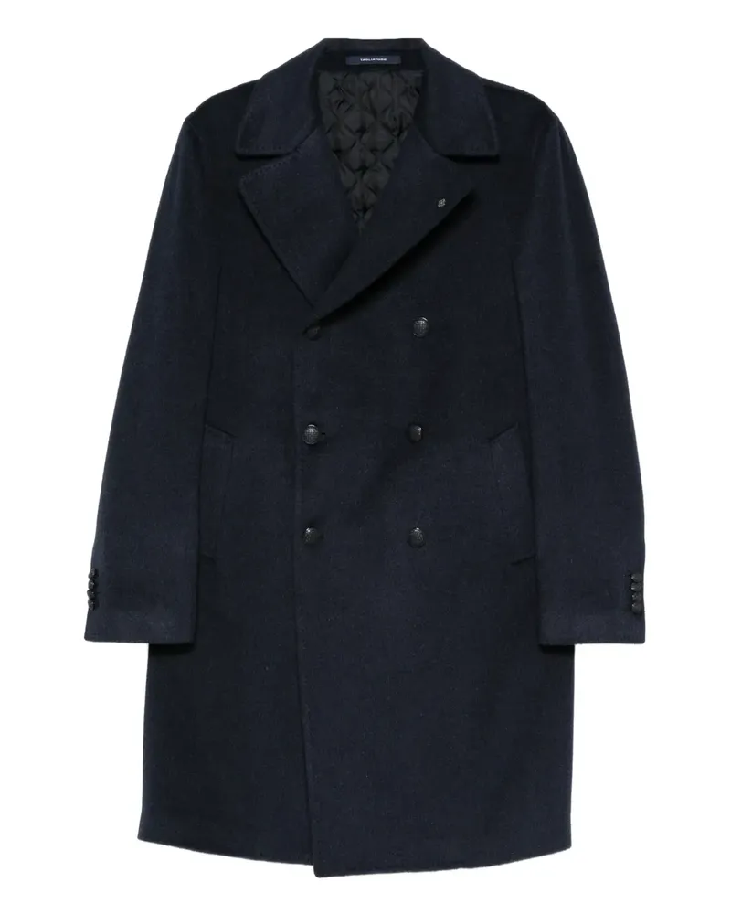 Tagliatore Doppelreihiger Mantel - Blau Blau