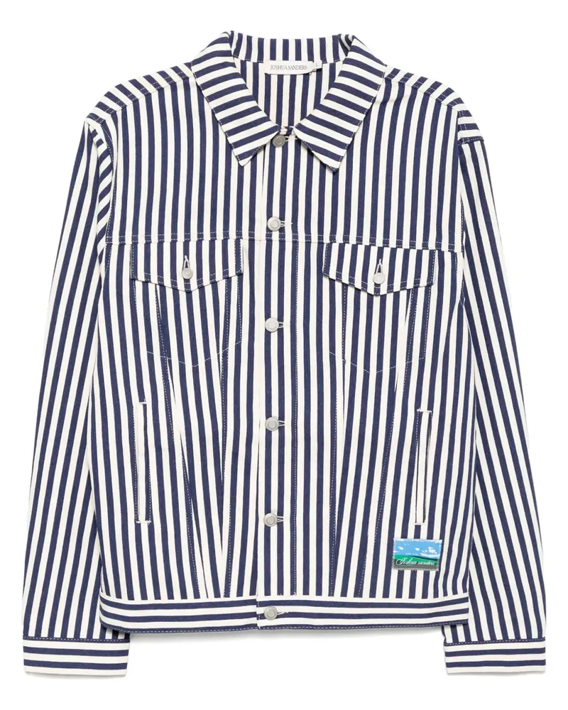 Joshua Sanders Jacke mit Stickerei - Blau Blau