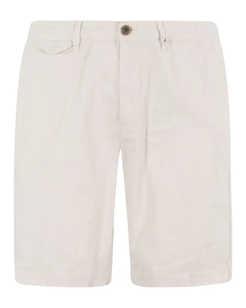 MYTHS button-fastening shorts - Weiß Weiß