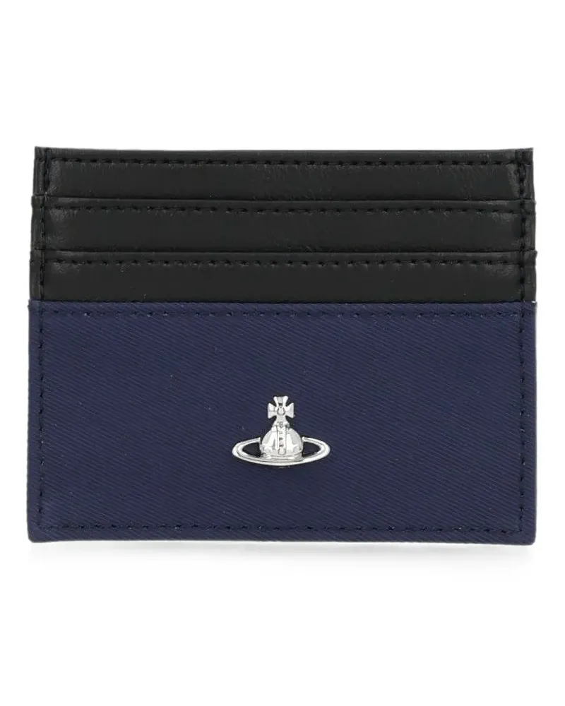 Vivienne Westwood flat cardholder - Blau Blau