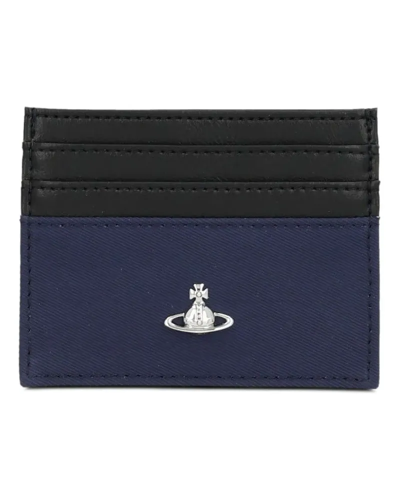 Vivienne Westwood flat cardholder - Blau Blau