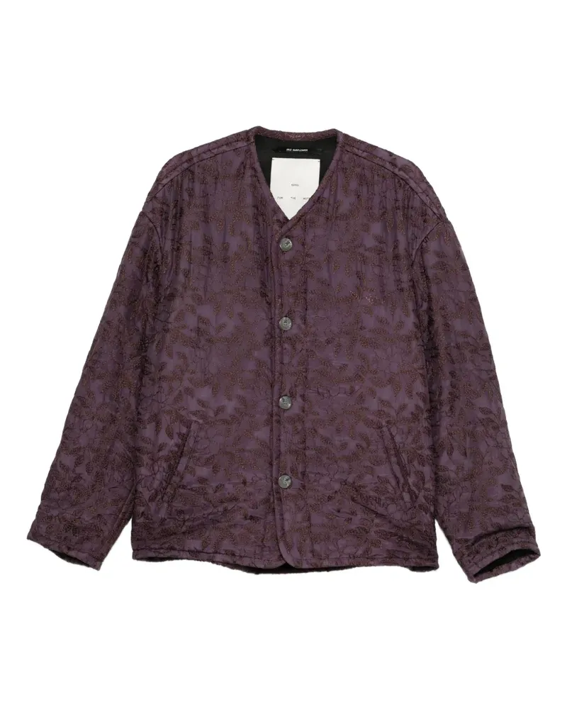 Song For The Mute embroidered jacket - Violett Violett