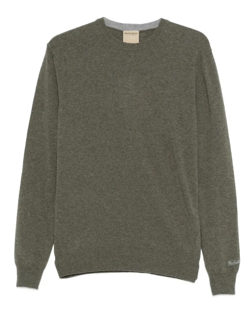 Woolrich Pullover mit rundem Ausschnitt - Grün Grün